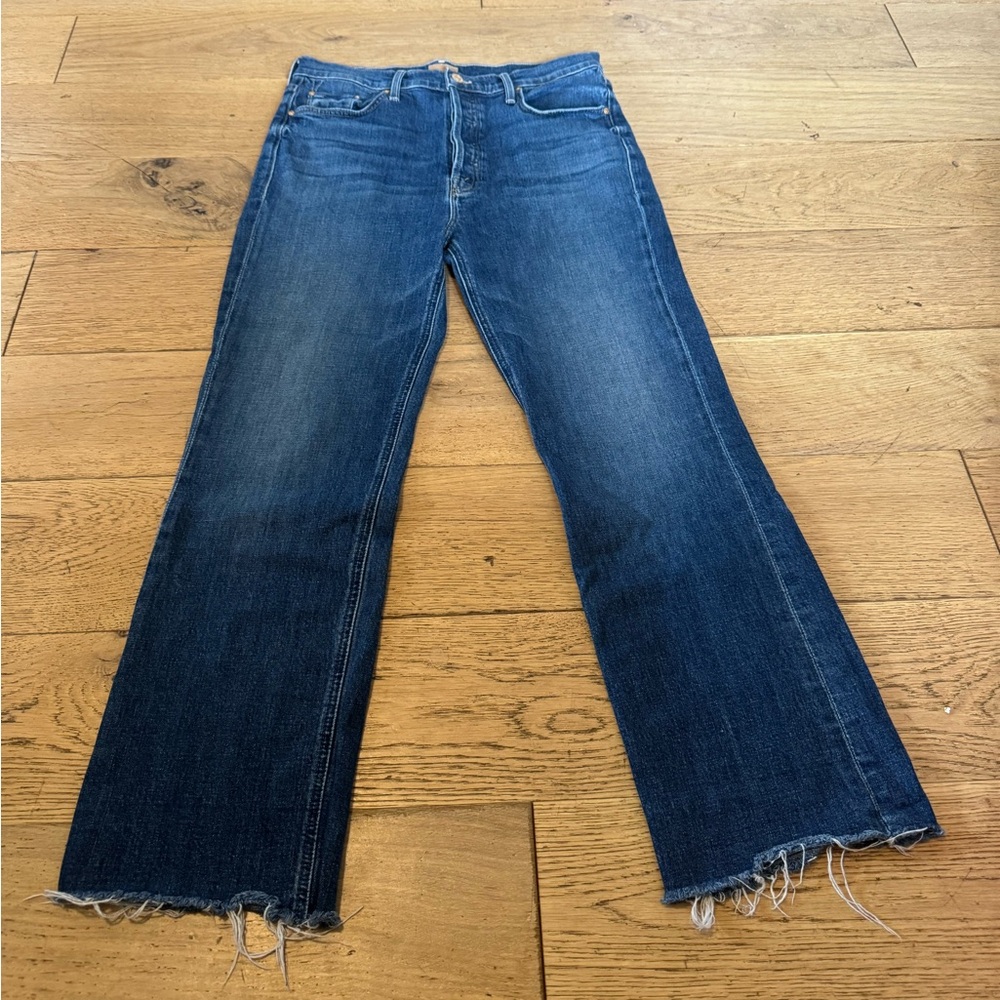 Mother The Tripper Ankle Fray Nature Touch Base Women’s Jeans Size 31